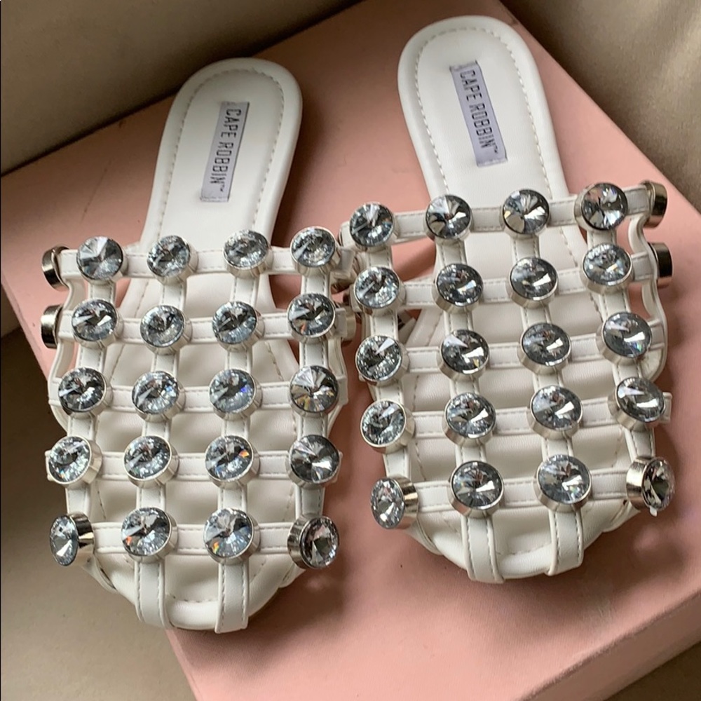 Cape Robbin Jeweled Flats